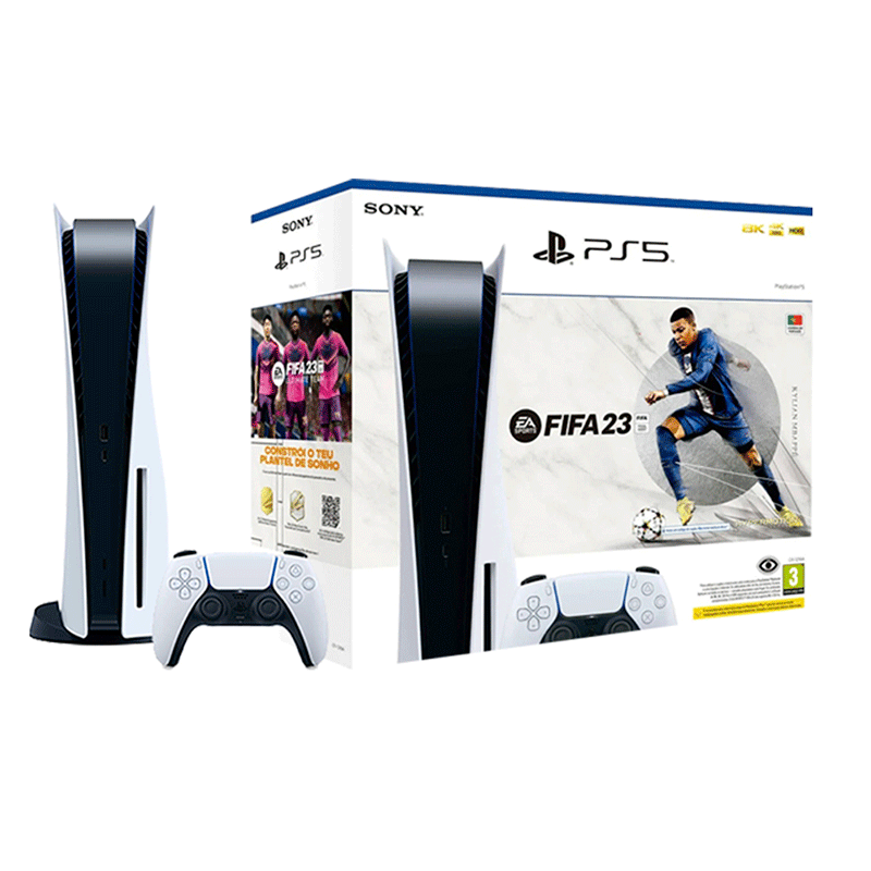 Consola PlayStation 5 Sony PS5 825GB SSD / EDICION FIFA 23