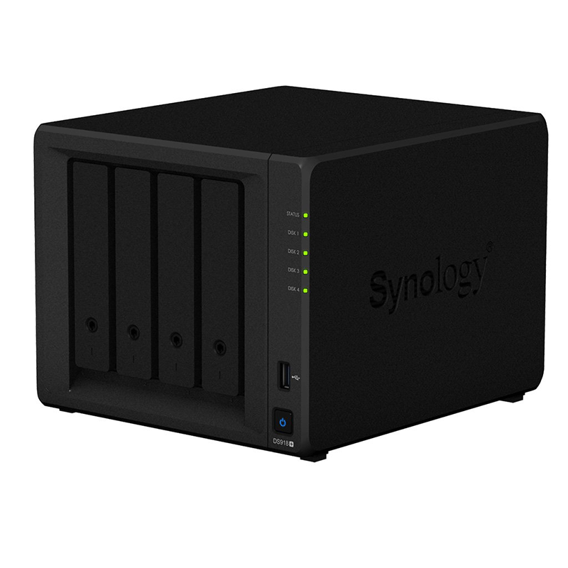 Diskstation Synology DS918+ 4GB 4 Bahías HDD