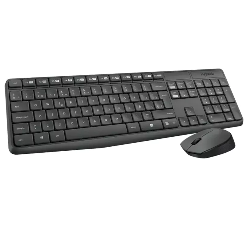 Kit Teclado + Mouse Logitech Wireless MK235