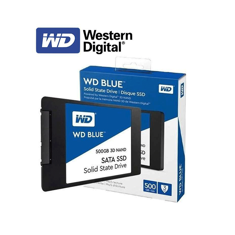 Disco Sólido Western Digital 500GB SATA III 2.5 Blue