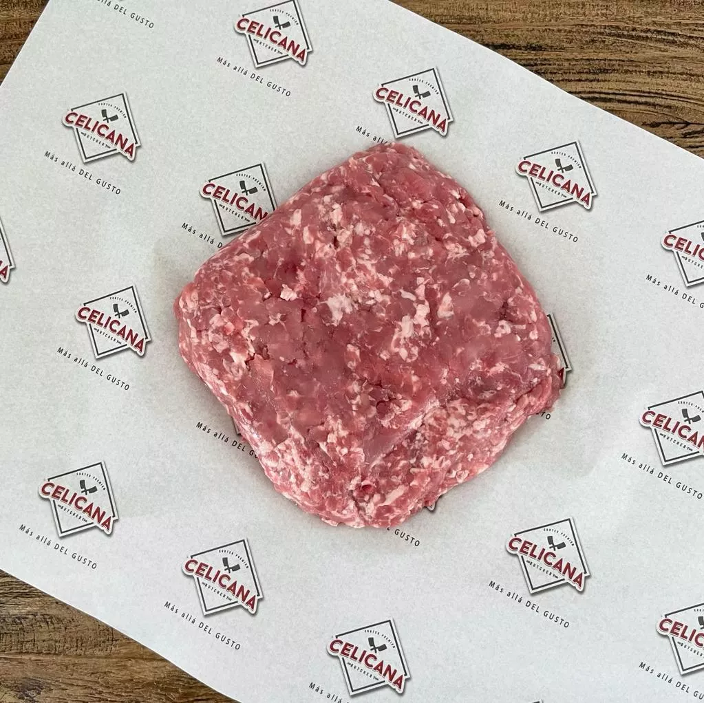 Carne molida de cerdo