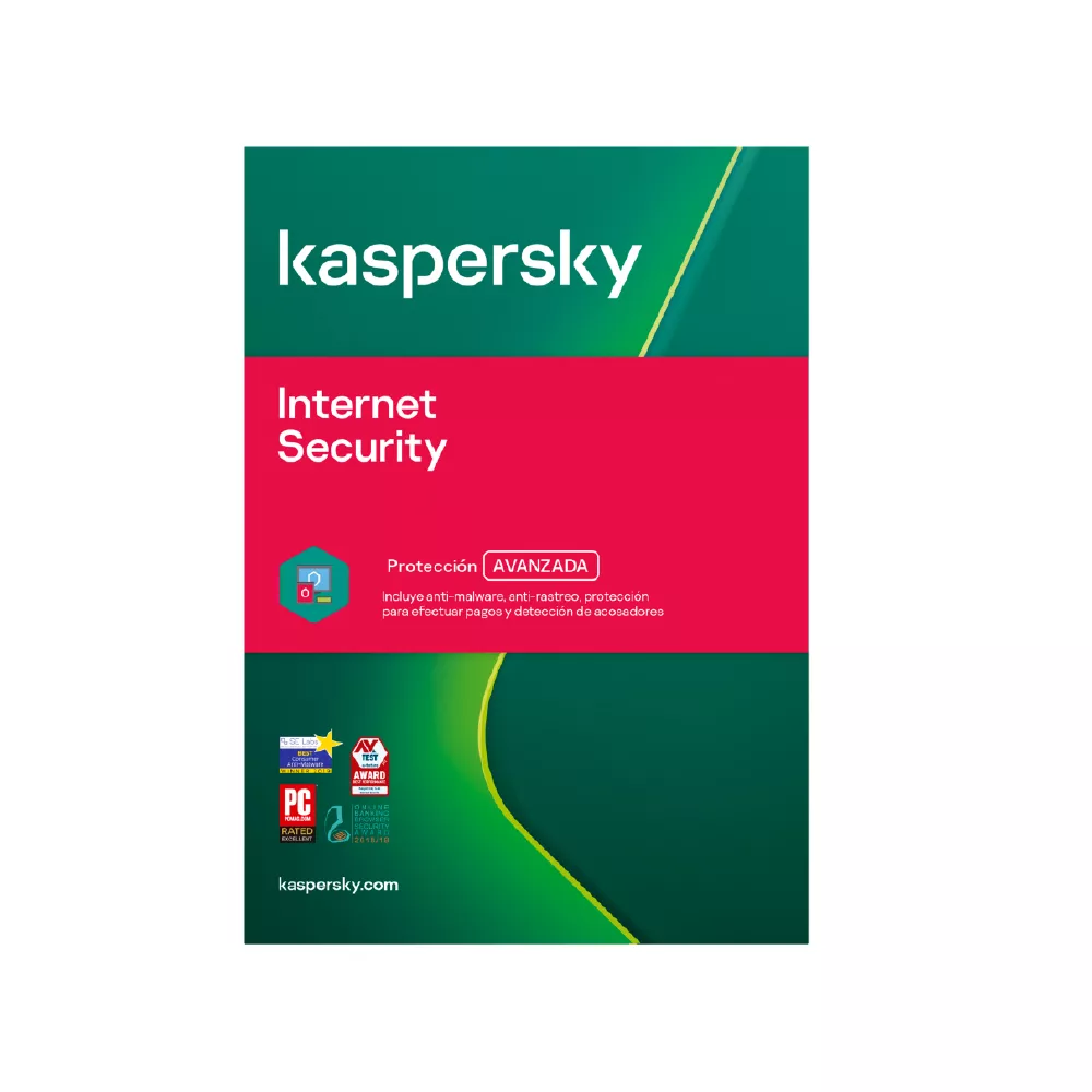 LICENCIA KASPERSKY INTERNET SECURITY  MULTI   1 DISPOSITIVO   1 ANO   BASE