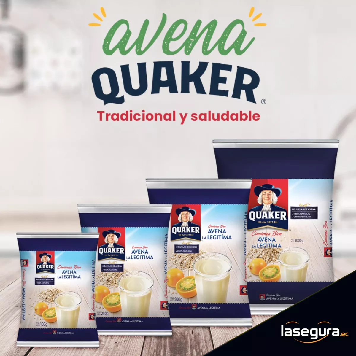 Avena Quaker (Quintales).