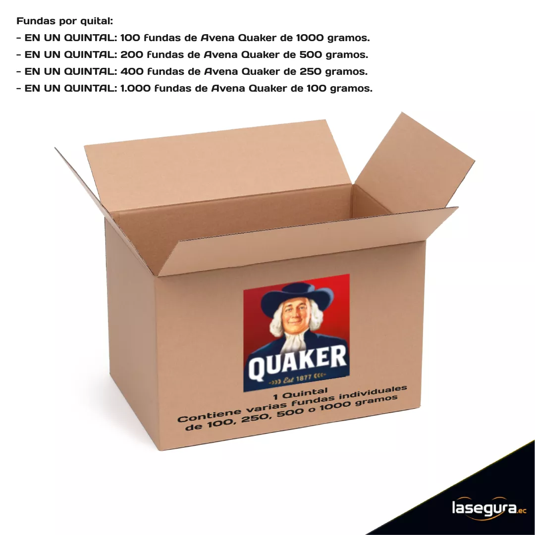 Avena Quaker (Quintales).