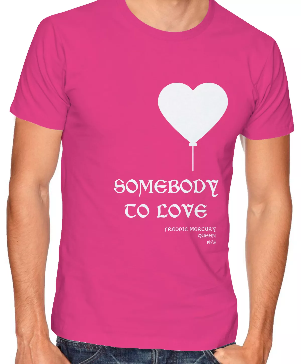 Camiseta Homenaje Queen: Somebody to love