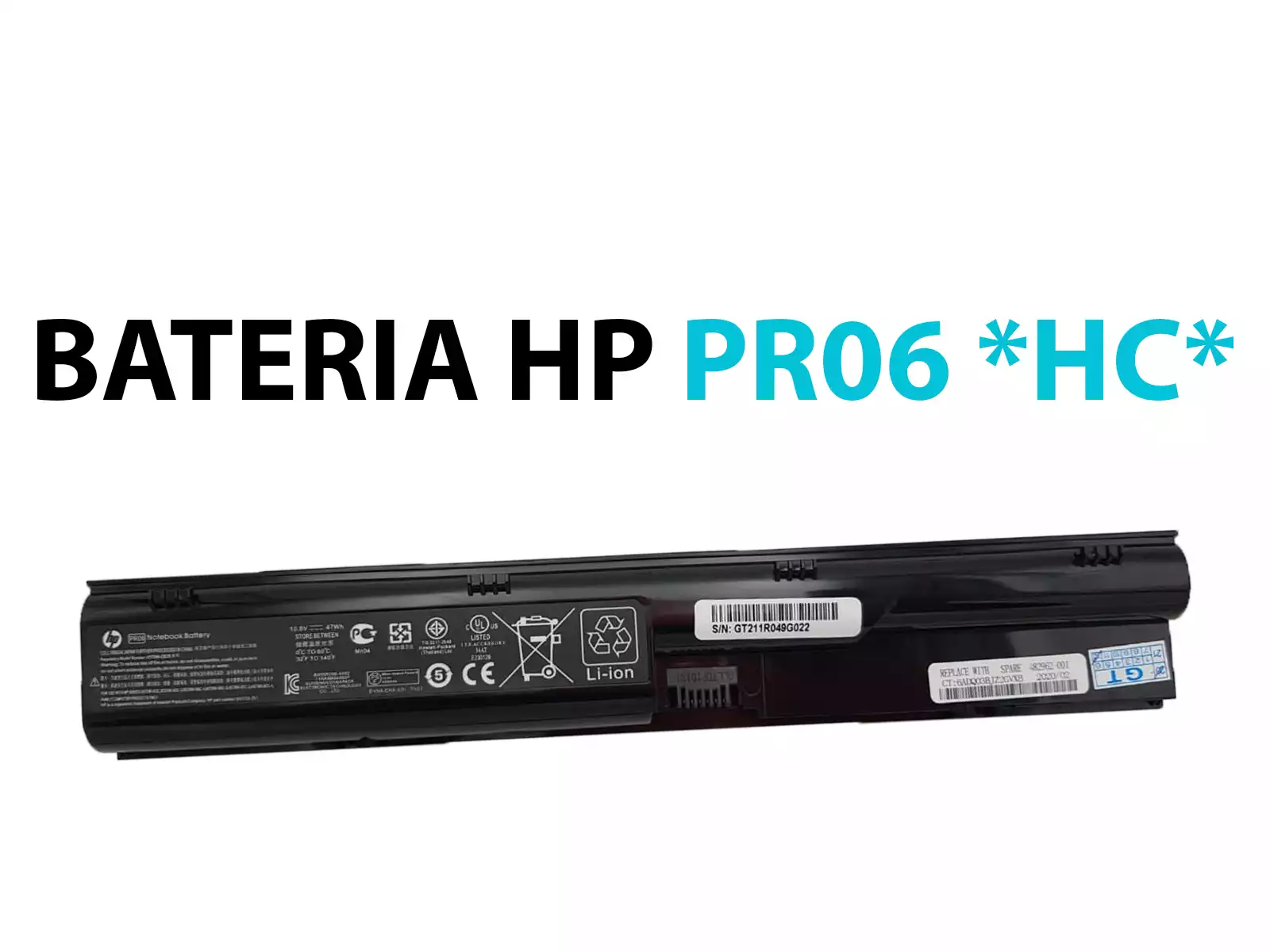 BATERIA PORTATIL HP PROBOOK PR06 4430 4440S E68130B ORIGINAL