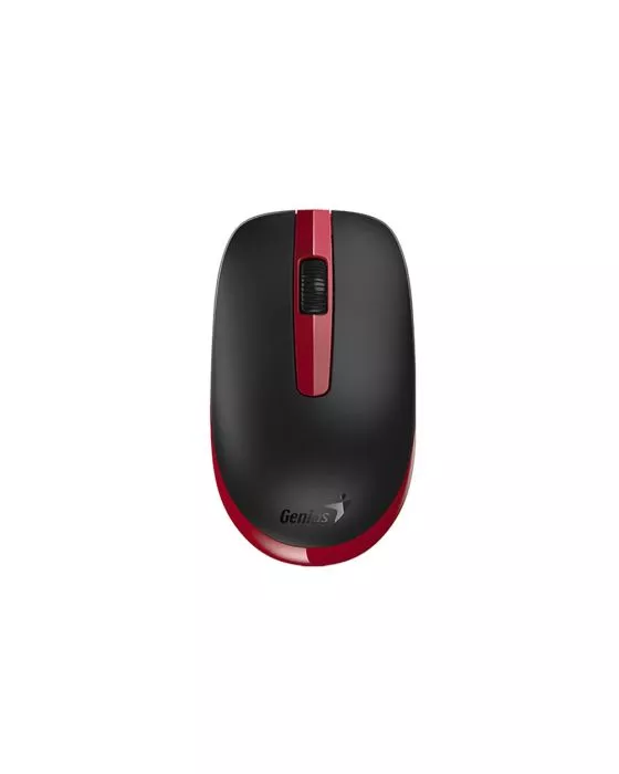 MOUSE WIRELESS GENIUS NX 7007 ROJO   BLUEEYE   RF 2 4GHZ   PILA AA   WINDOWS Y MAC