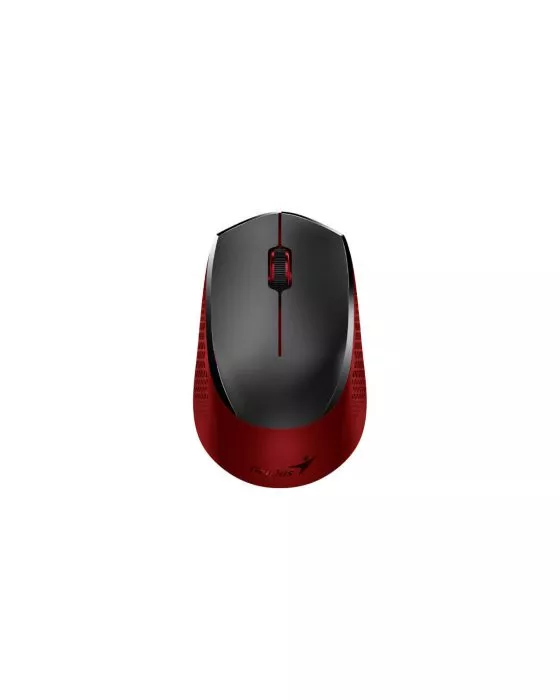 MOUSE WIRELESS GENIUS NX 8000S ROJO   SILENCIO    BLUEEYE   RF 2 4GHZ   PILA AA   WINDOWS Y MAC