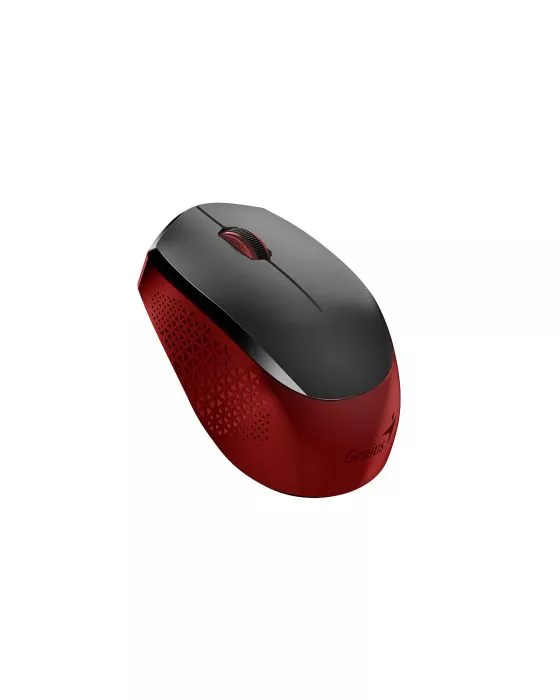 MOUSE WIRELESS GENIUS NX 8000S ROJO   SILENCIO    BLUEEYE   RF 2 4GHZ   PILA AA   WINDOWS Y MAC