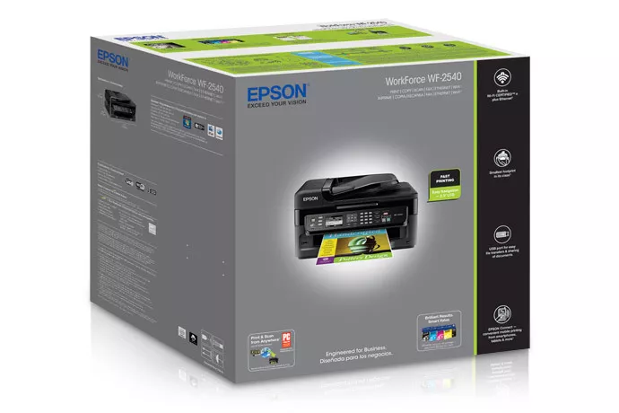 IMPRESORA EPSON WORKFORCE WF 2540 WIFI  AIO  REM