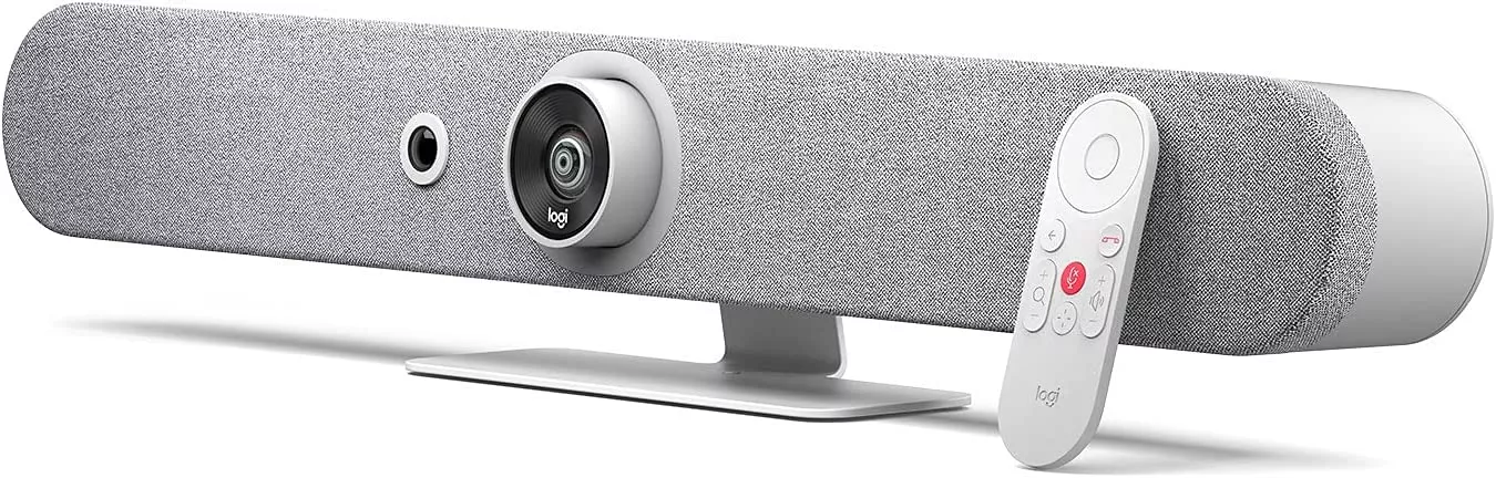 Product-Cámara Videoconferencia Logitech Rally Bar Mini 4K Blanco, Todo en Uno, Wifi, Lan