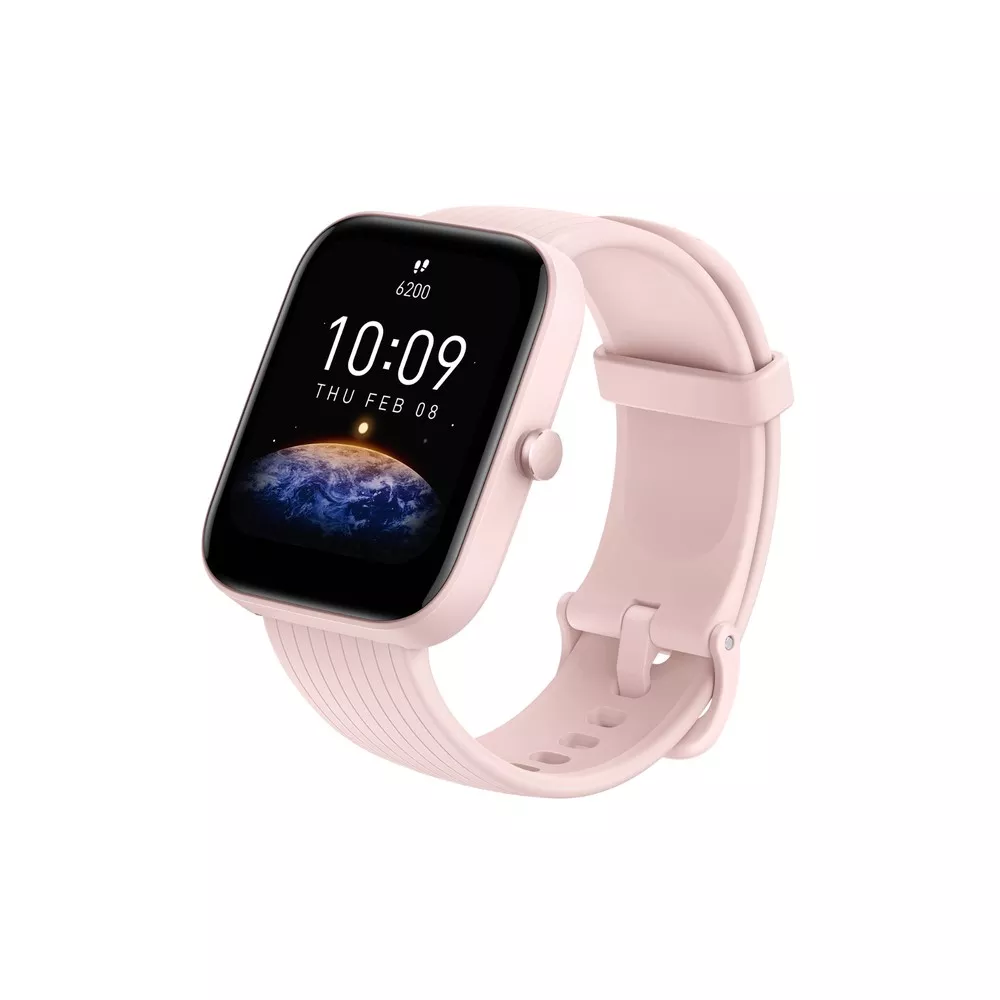 SMARTWATCH AMAZFIT BIP3 W2172GL2N PINK 5ATM OXYGENBEATS STRESS MONITORING 60 MODO SPORT