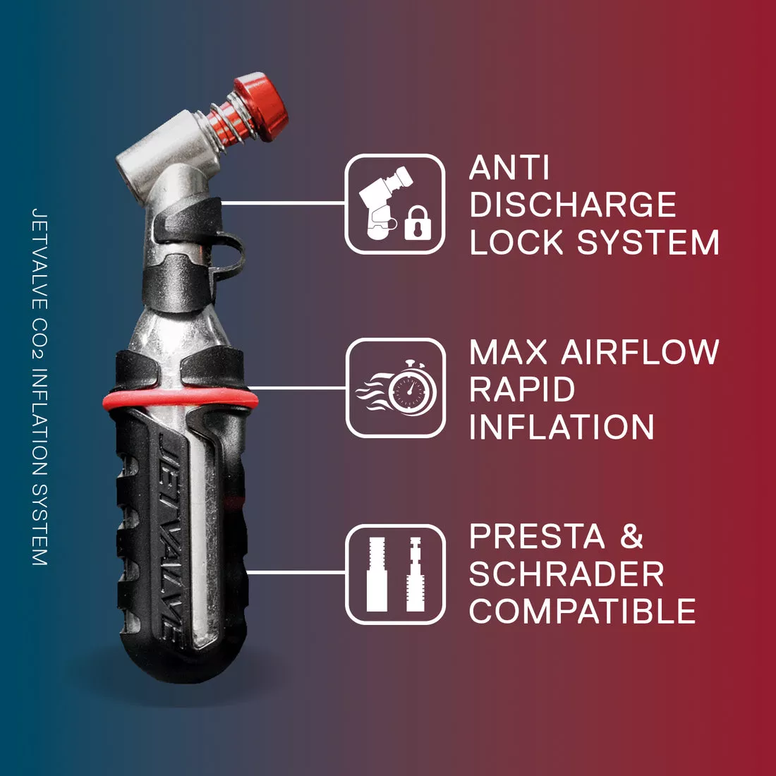 JETVALVE CO2 INFLATION SYSTEM