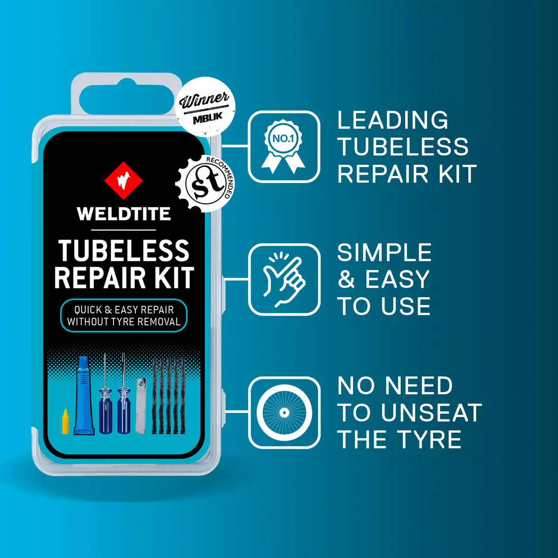 TUBELESS REPAIR KIT