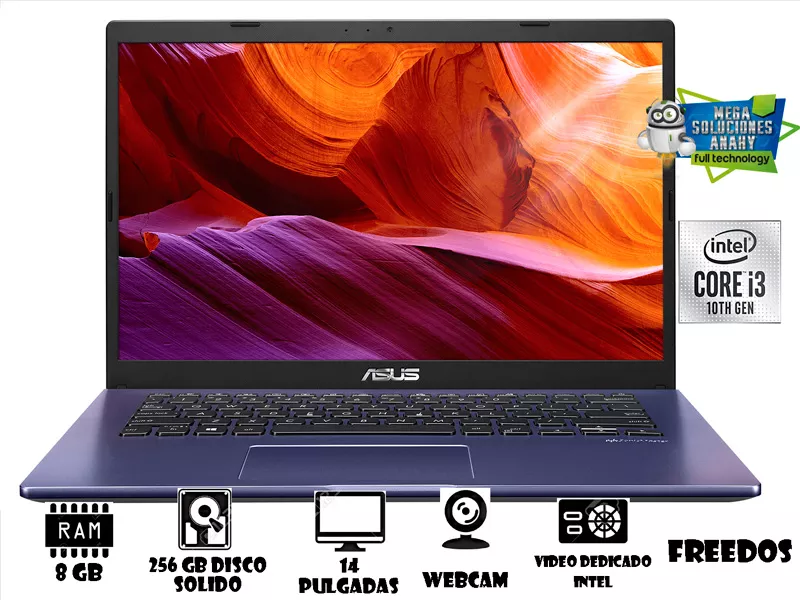 COMPUTADOR PORTATIL ASUS X415J I3 1005G1 4/256GB