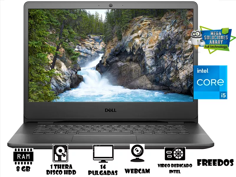 COMPUTADOR PORTATIL DELL VOSTRO 3400 CORE I5 115G4 8/256GB