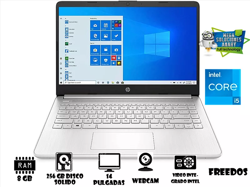 COMPUTADOR PORTATIL HP 14 DQ2519LA I5 1135G7 8/256 GB