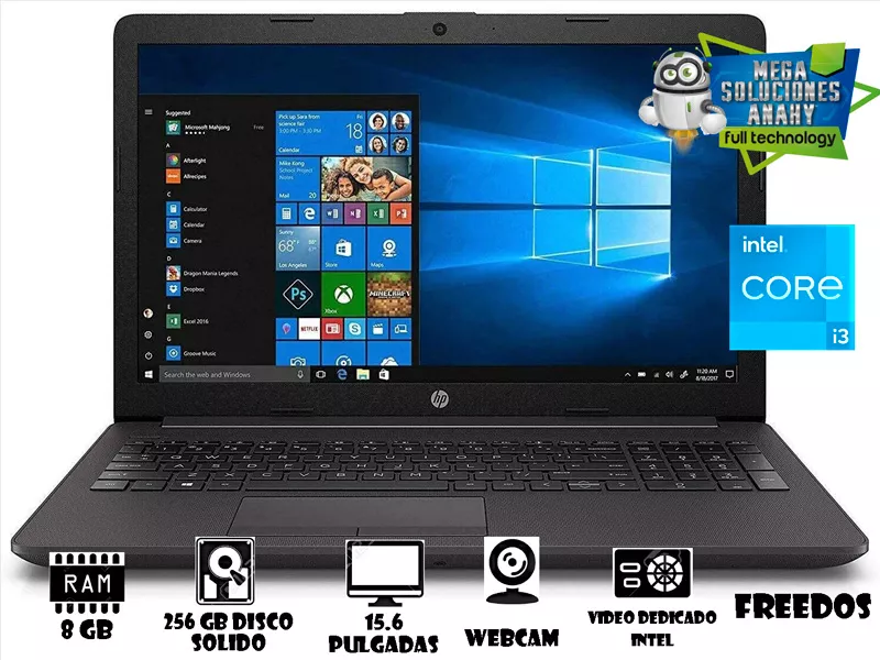 COMPUTADOR PORTATIL HP 15 DW3505LA I3 1115G4 8/256 GB