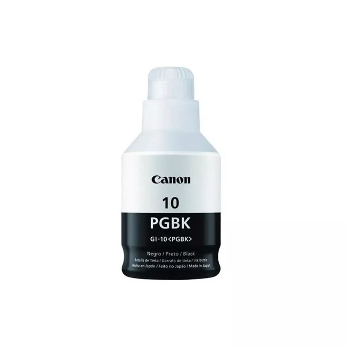 BOTELLA CANON GI10BK NEGRO GM2010 G6010 6000 PAG GI10BK