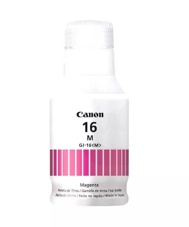 BOTELLA CANON GI16M MAGENTA GX6010 GX7010 14000 PAG GI16M