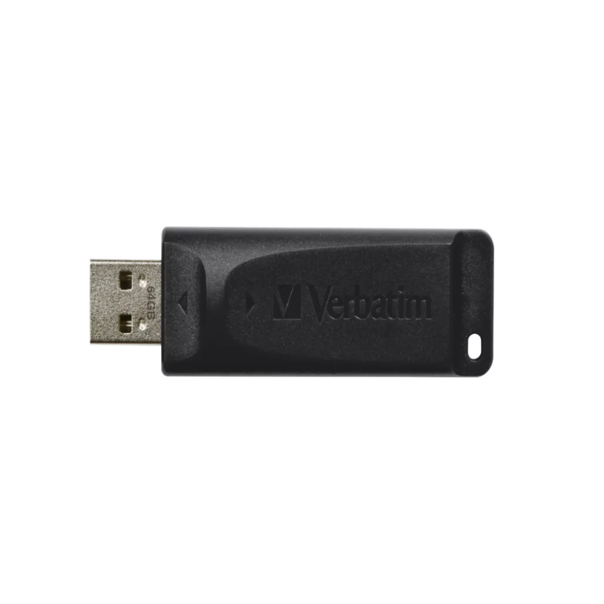 FLASH MEMORY VERBATIM 64GB SLIDER NEGRO USB 2 0