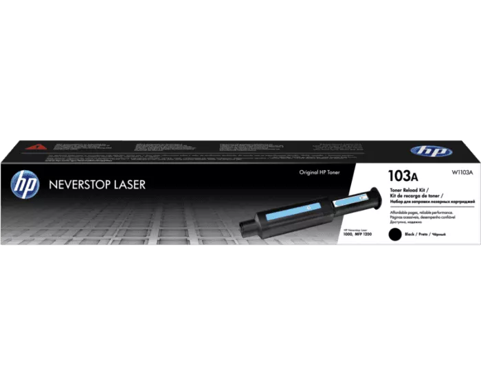 KIT DE RECARGA DE TONER ORIGINAL HP LASER 103A NEGRO W1103A 2500 PAG