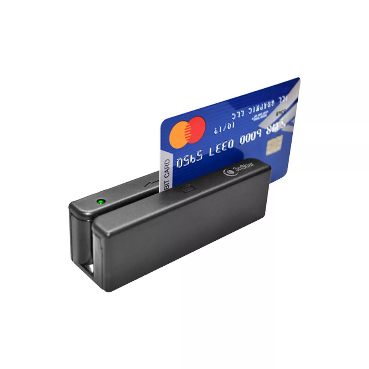 LECTOR 3NSTAR MSR003 LECTOR DE TARJETA BANDA MAGNETICA  TRACK 1 2 Y 3  BI DIRECCIONAL INTERFACE USB