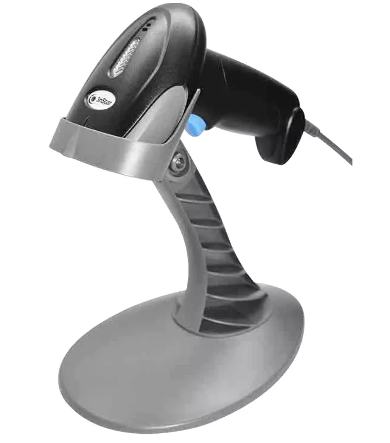 LECTOR CODIGO DE BARRAS 3NSTAR SC050 LASER 1D LECTURA MANUAL  IP54  INCLUYE BASE  USB