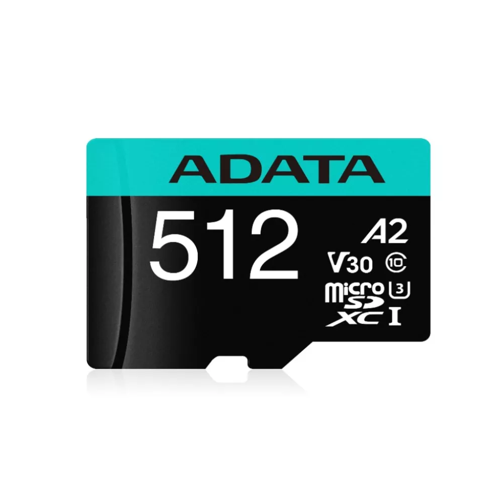 MICRO SD ADATA 512GB PREMIER PRO MICROSDXC SDHC UHS I U3 CLASS 10 V30S