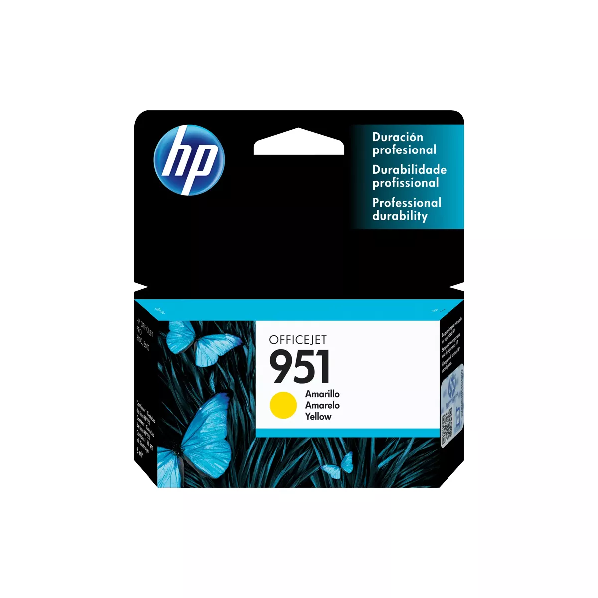 TINTA HPINC 951 AMARILLO OFFICE 8100 8600 700 PAG CN052AL