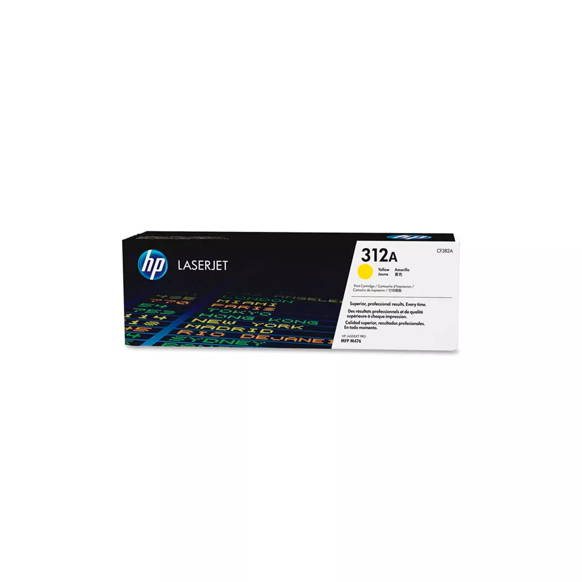 TONER HPINC 312A AMARILLO LASERJET M476N D W 2700 PAG CF382A