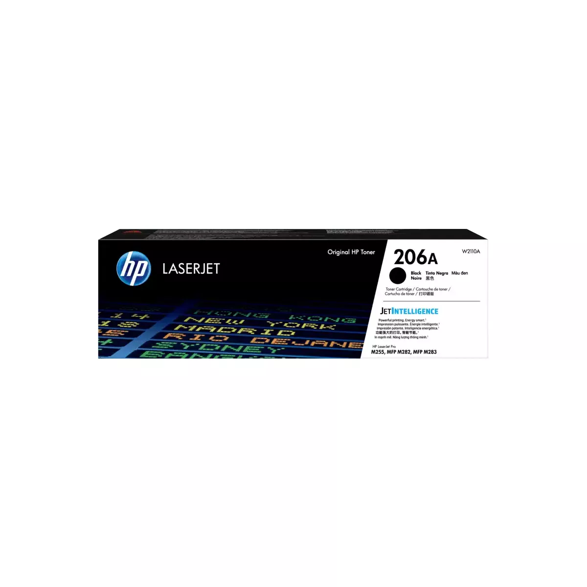 TONER HPINC 206A NEGRO LASERJET M255 M282 1350 PAG W2110A