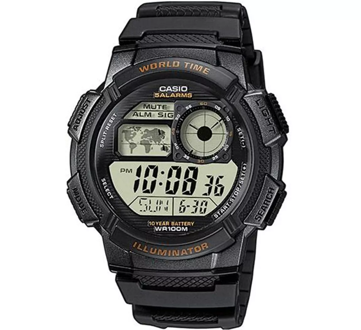 Reloj Casio Cron metro Alarma