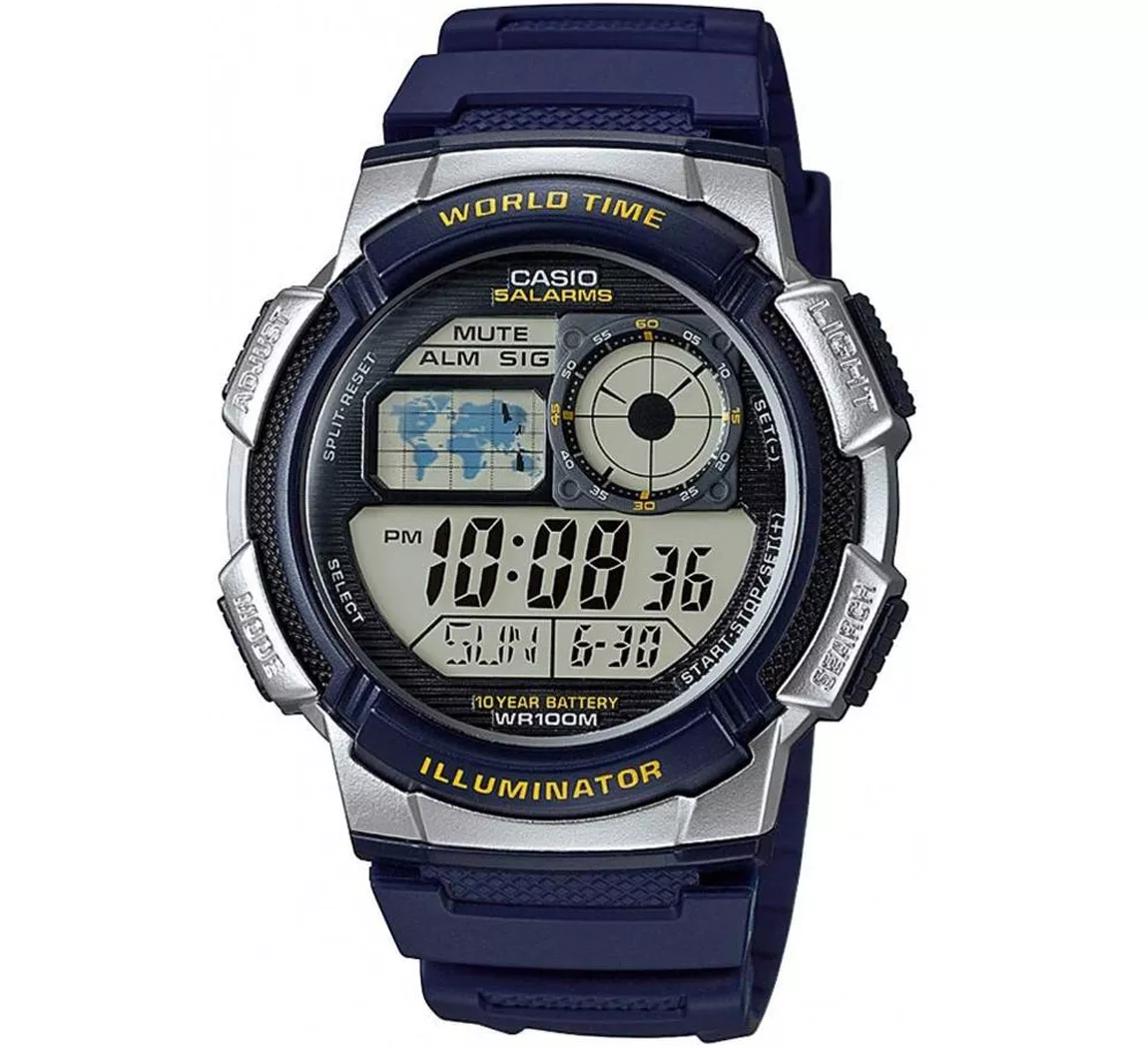 Zonas horarias best sale reloj casio