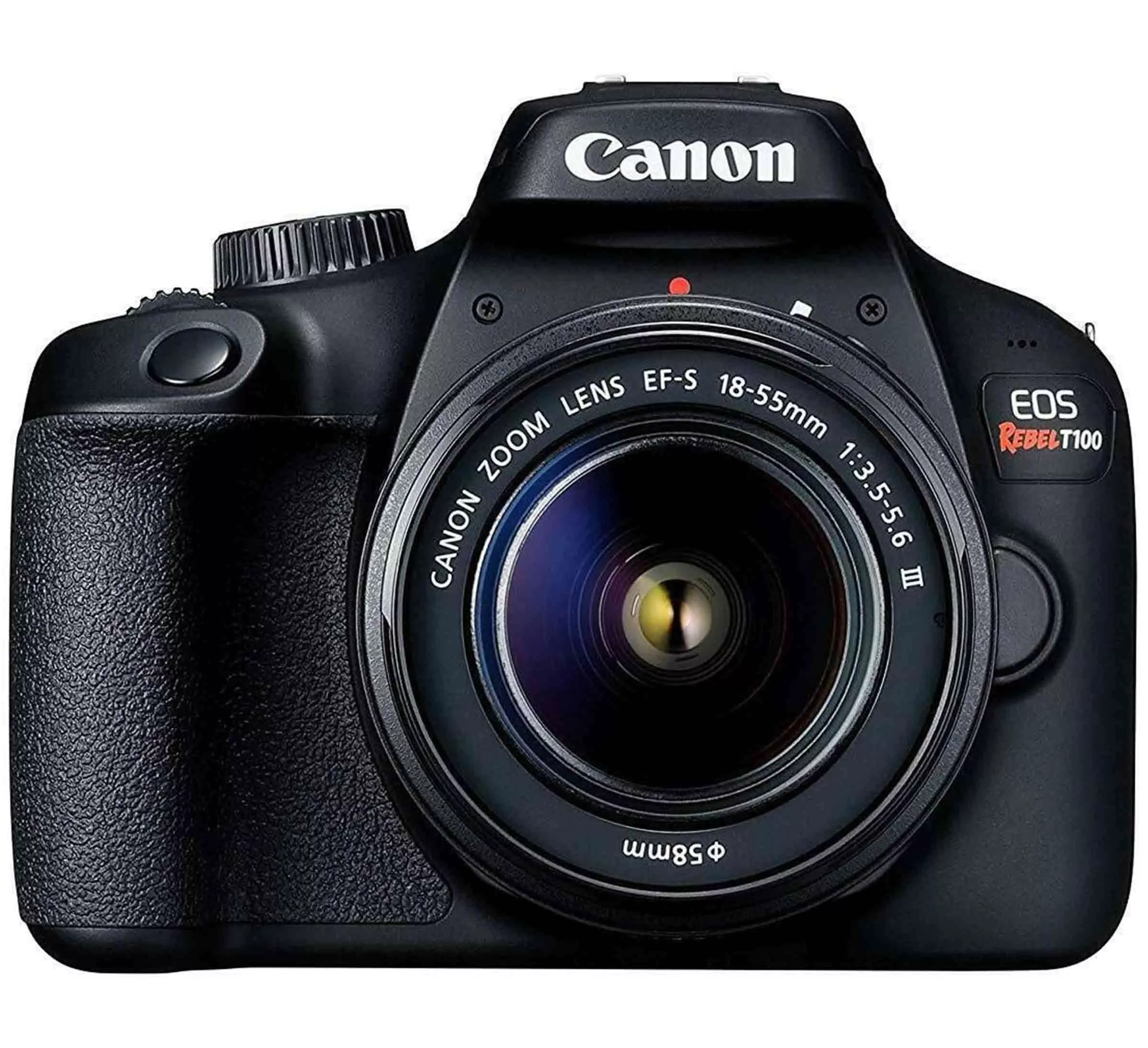 Canon Cámara Digital EOS REBEL T100 18.0Mpx, WIFI, EF-S 18-55 III KIT
