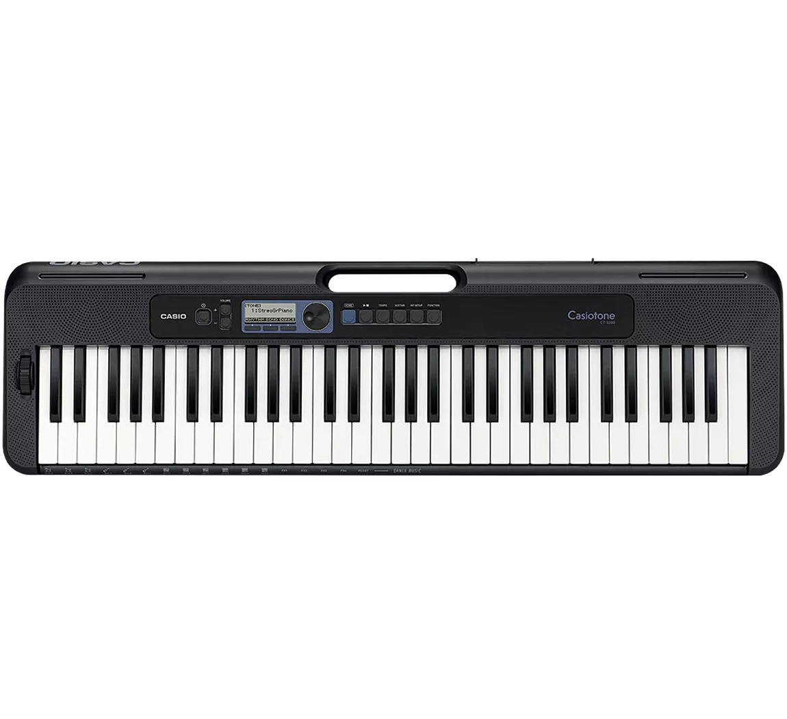 Casio Teclado Piano 61 Teclas 48 Polifonía 400 Tonos 77 Ritmos