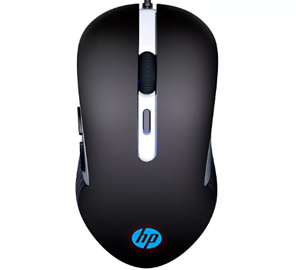 Hp Mouse Gamer 6 Botones Sensor Óptico 4 Modos Dpi Ajustable