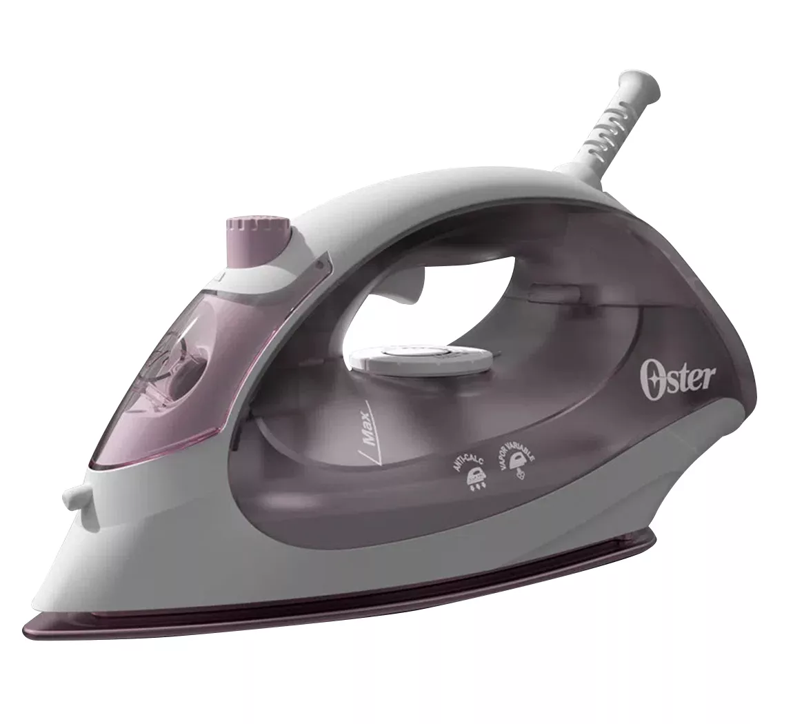 Oster Plancha a Vapor 1200 W Suela Antiadherente Botón Rociador