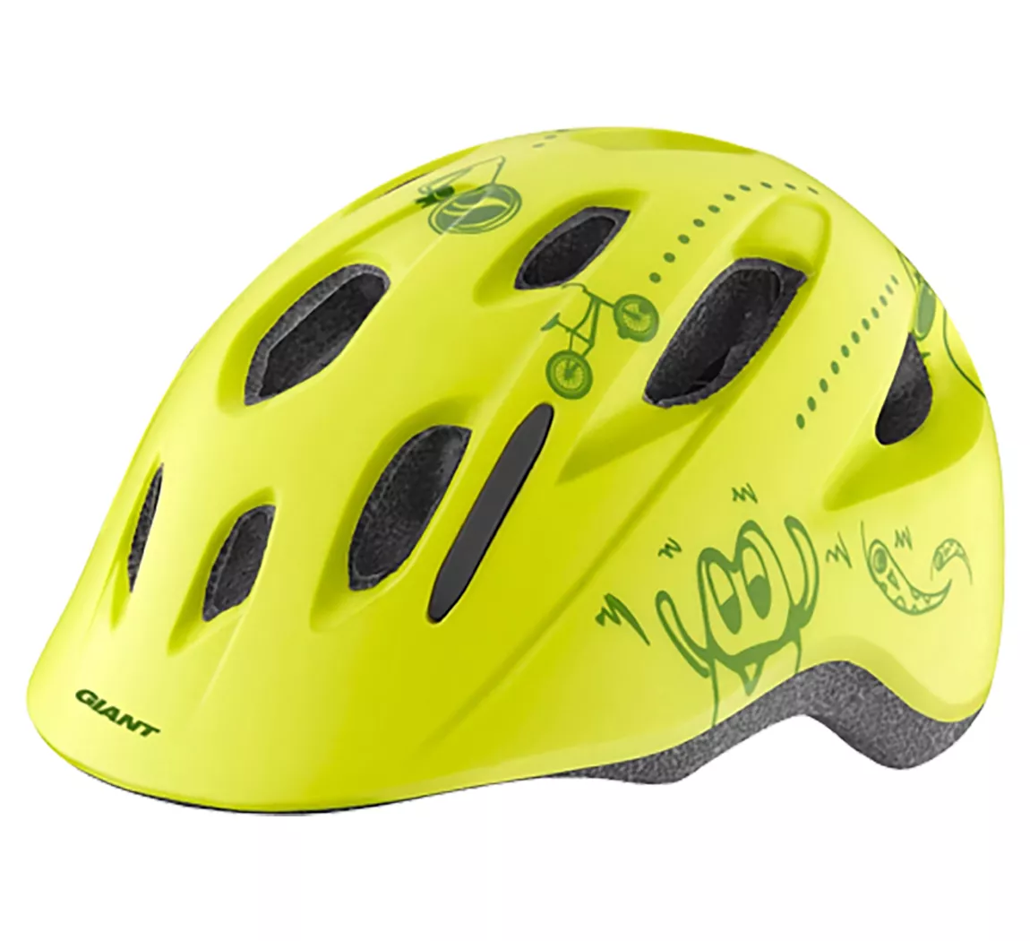 Giant casco HOLLER MATTE LIME tamaño 46-51cm