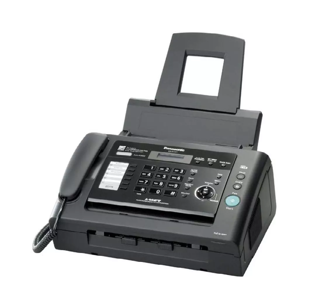 Fax Panasonic Bandeja para 250 Hojas apiladas