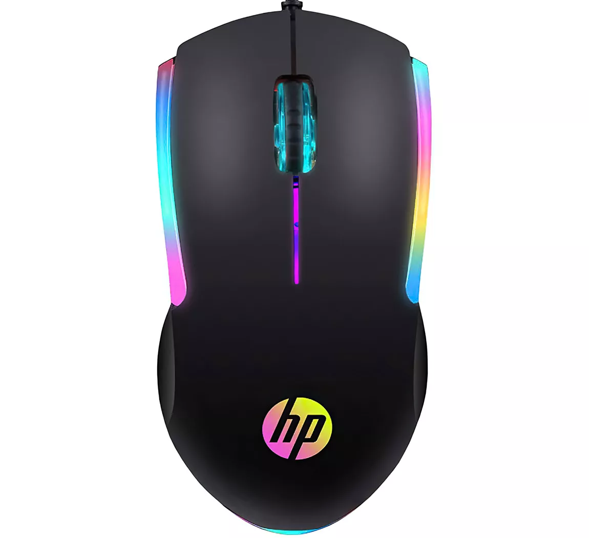 Hp Mouse Gamer Ergonómico Alámbrico 3 Botones Dpi 1000