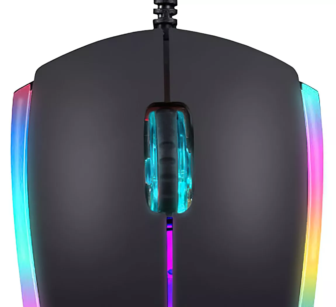 Hp Mouse Gamer Ergonómico Alámbrico 3 Botones Dpi 1000