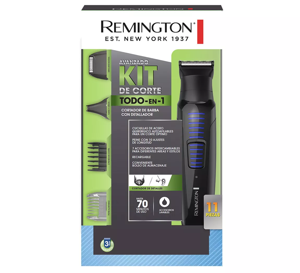 Remington kit de corte de barba todo en 1