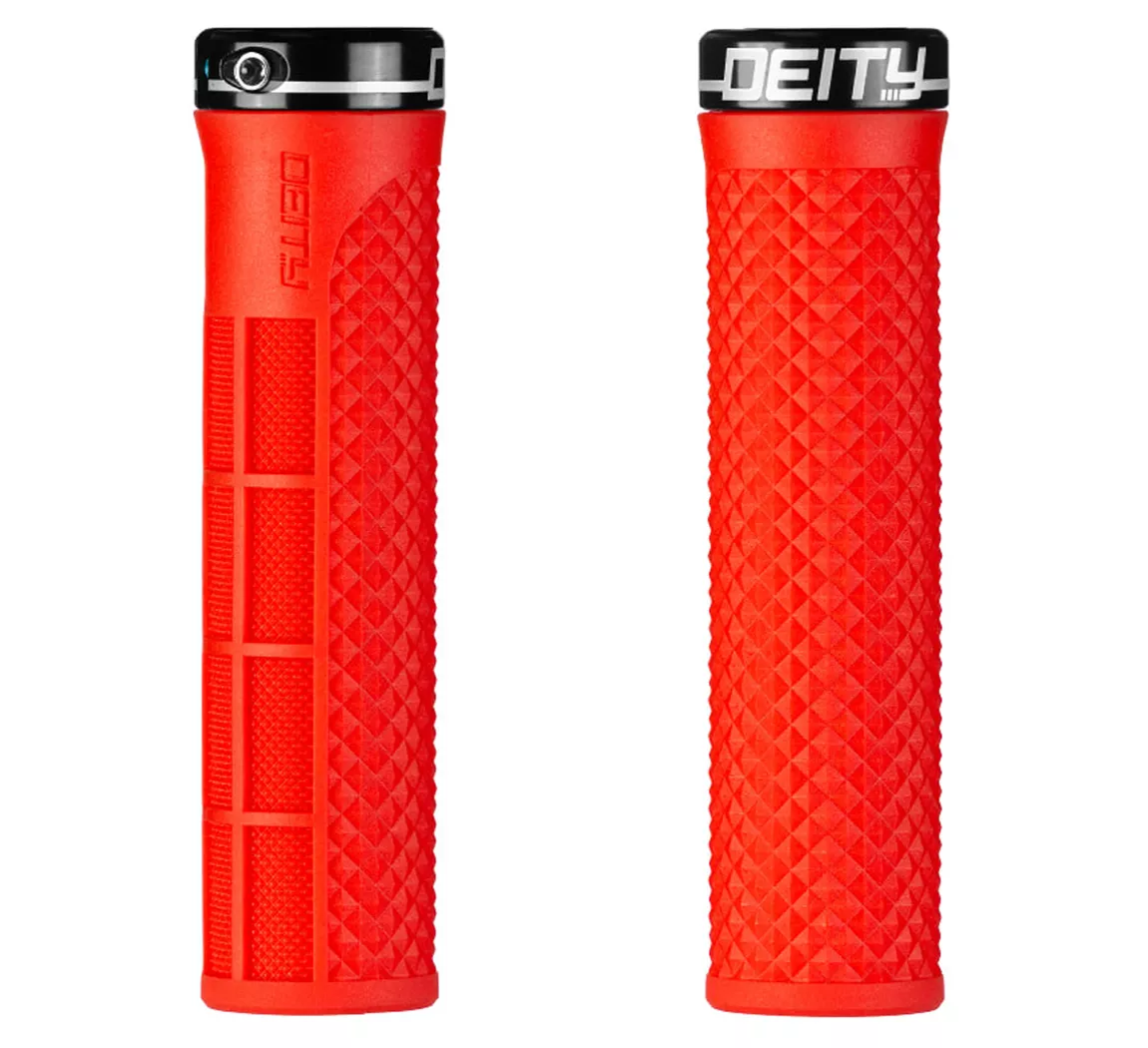 Deity Empuñadura de bicicleta Grips Lockjaw