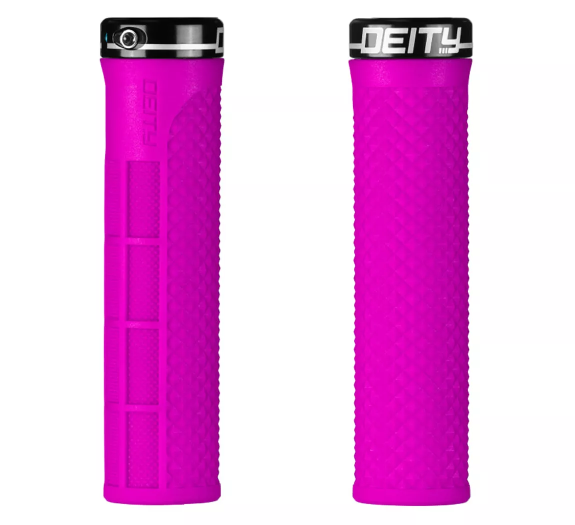 Deity Empuñadura de bicicleta Grips Lockjaw