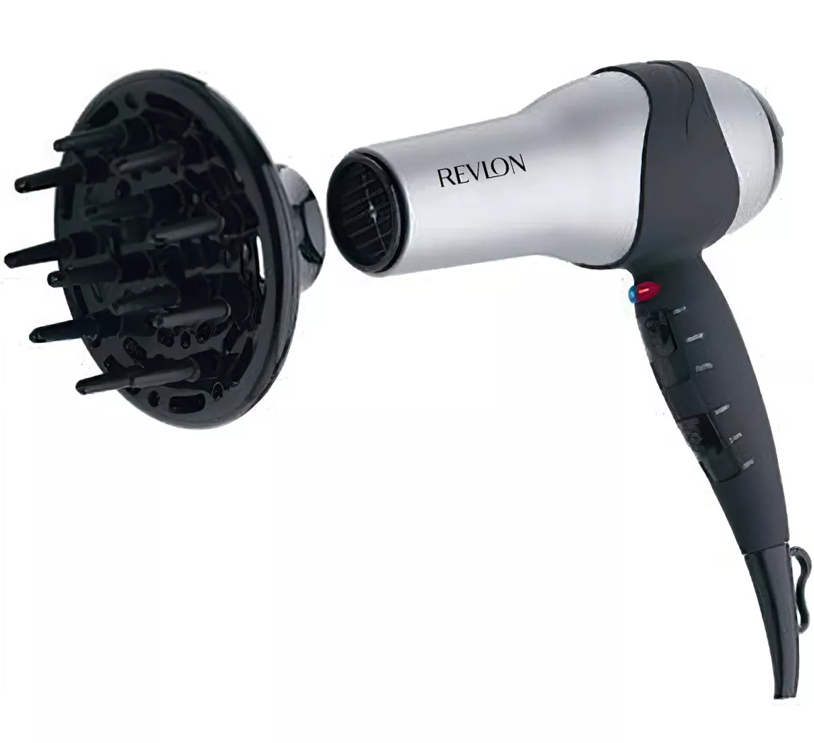 Revlon Secadora De Cabello│1875 Watts│3 Temp 2 Vel + Difusor