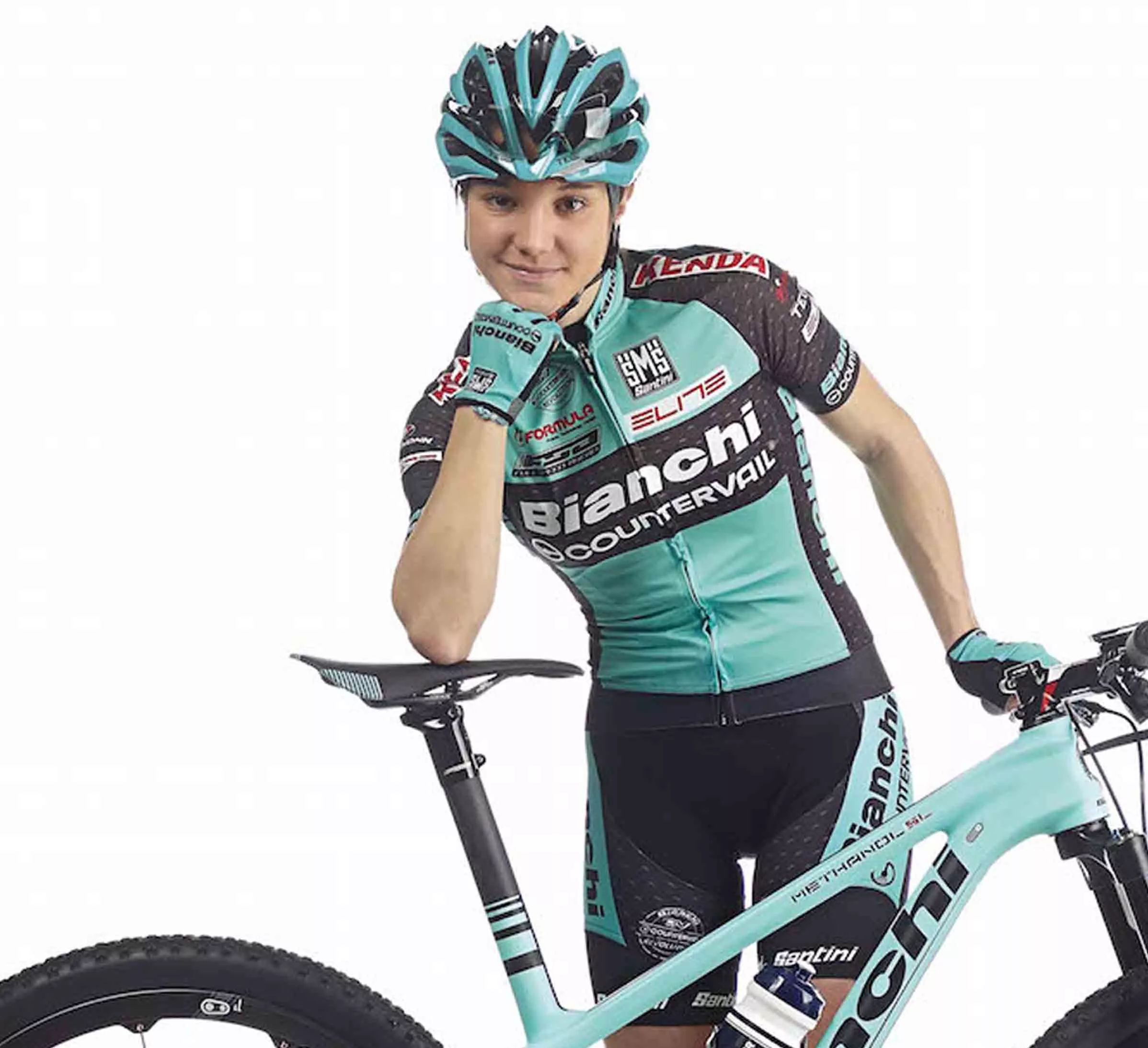 Bianchi Santini conjunto deportivo para ciclismo