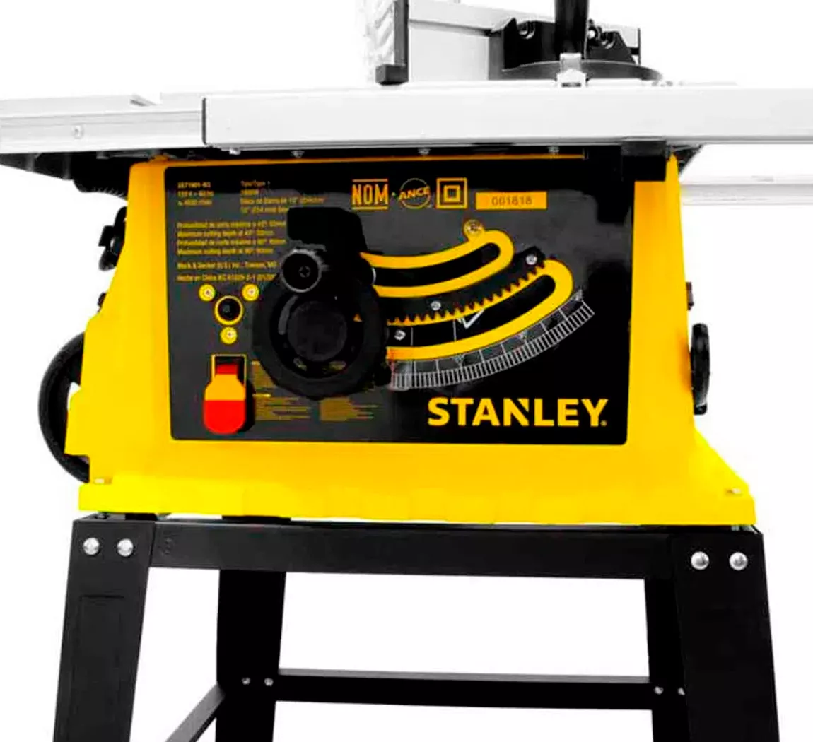 Stanley Sierra de Mesa 1800W 4800 rpm 660mm Diámetro 10¨