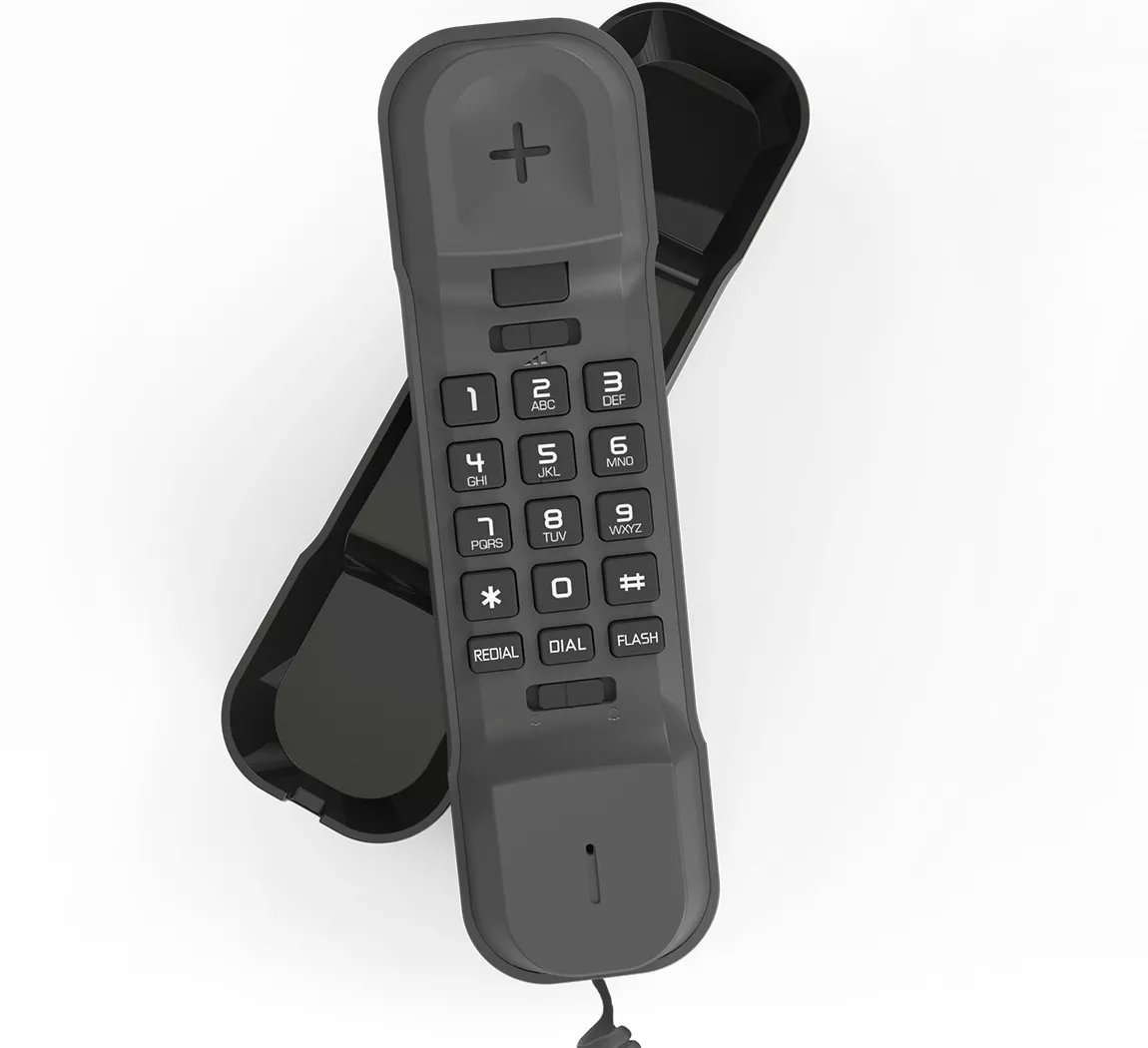 Alcatel teléfono de cable ultracompacto con pantalla