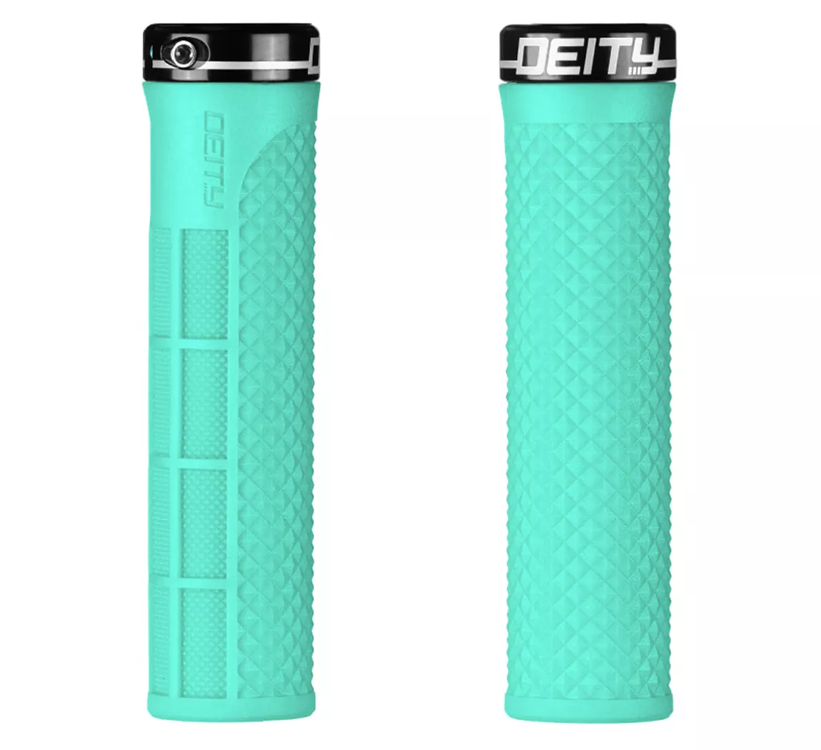 Deity Empuñadura de bicicleta Grips Lockjaw